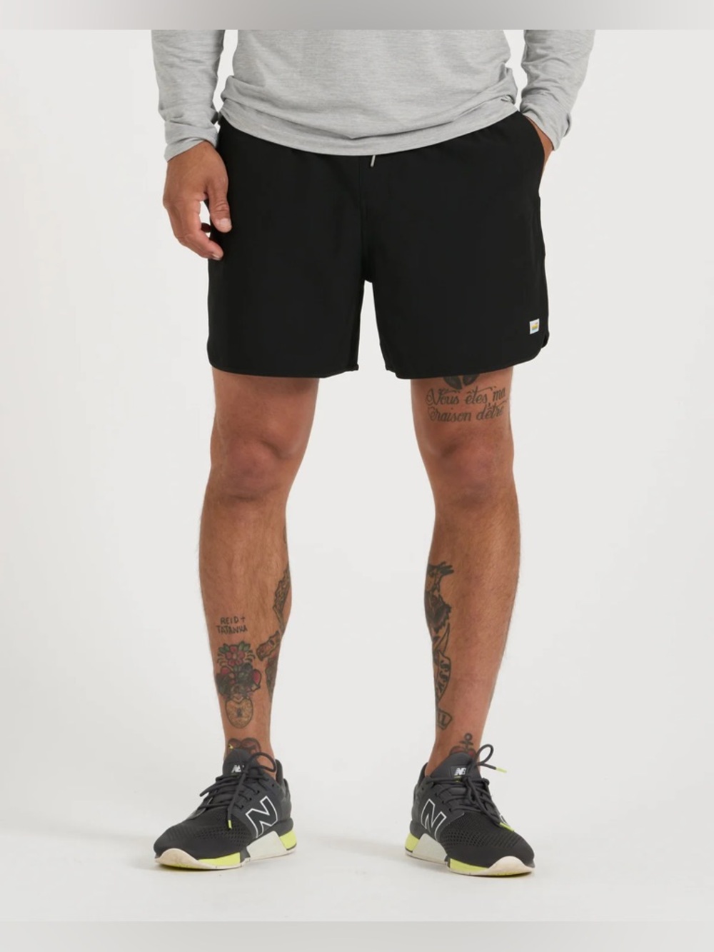 Banks Short Unlined 5" Black Size Large